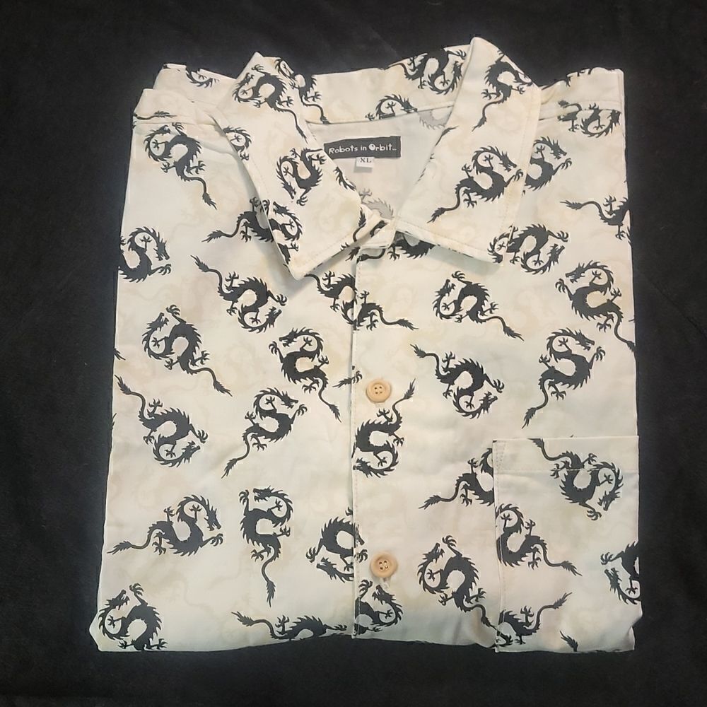 Nwot Vintage Robots Inorbit Shirt